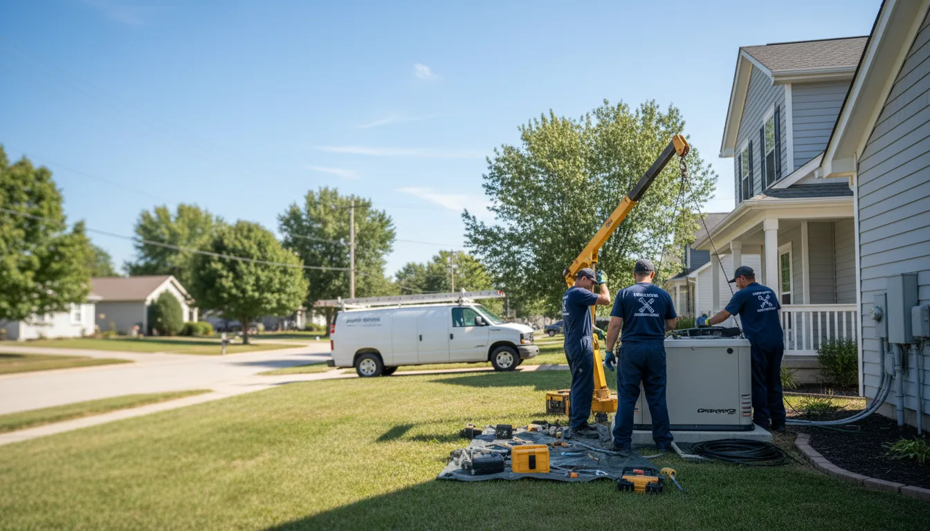 Generator Installation in Hesston, KS near me